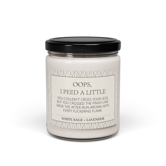 Oops, I Peed A Little -  Scented Soy Candle, 9oz