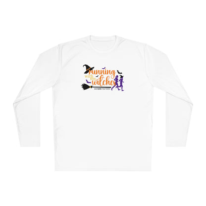 Running with my Witches Unisex Lightweight Long Sleeve Tee