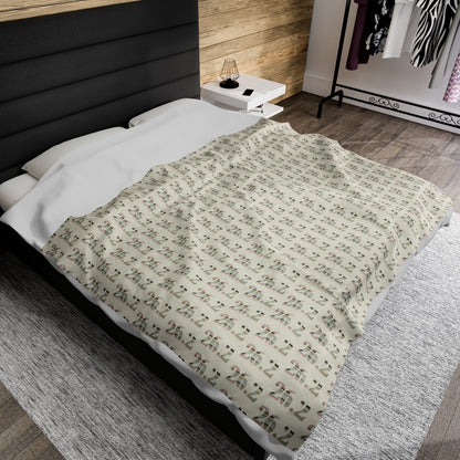 26.2 Easy Strides Velveteen Plush Blanket