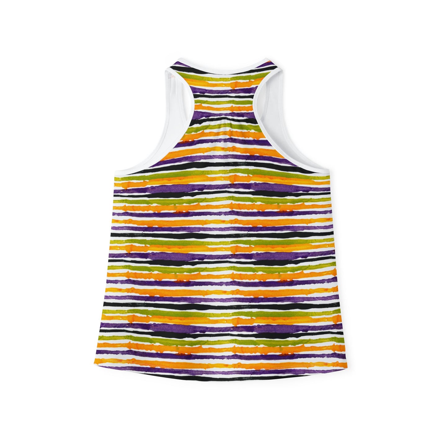 Running with my Witches Striped Tank