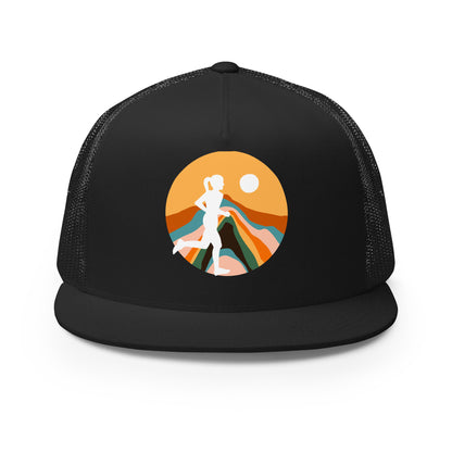 Chasing the Sun Printed Trucker Cap