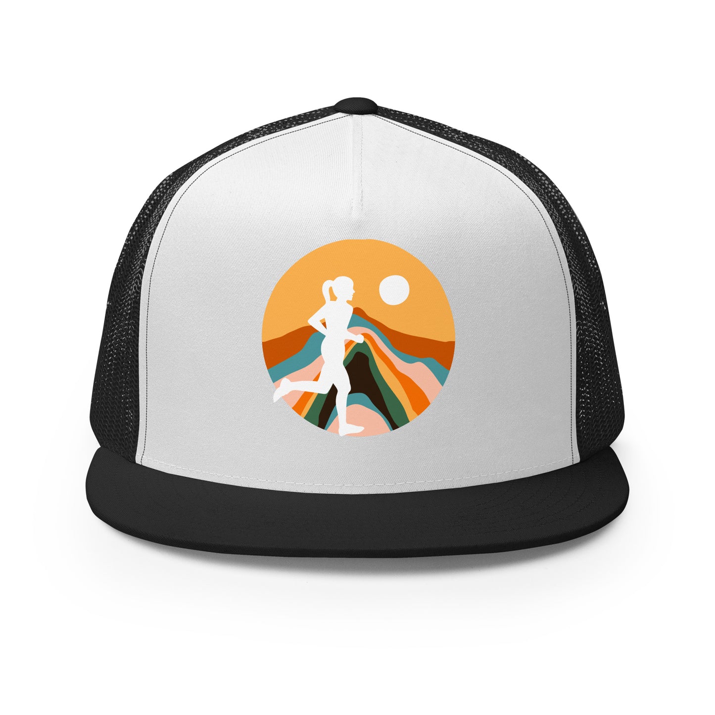 Chasing the Sun Printed Trucker Cap