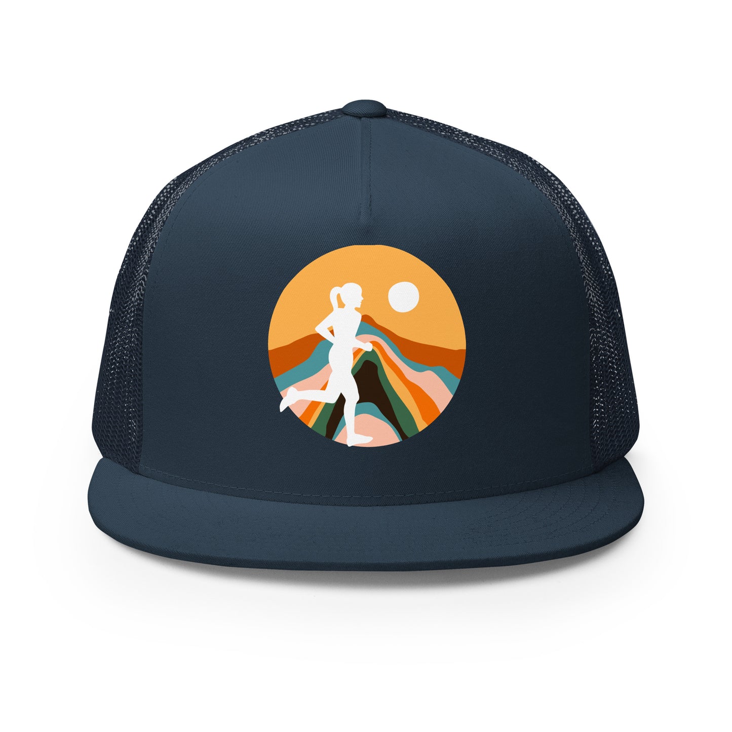 Chasing the Sun Printed Trucker Cap