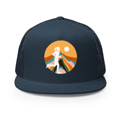 Chasing the Sun Printed Trucker Cap