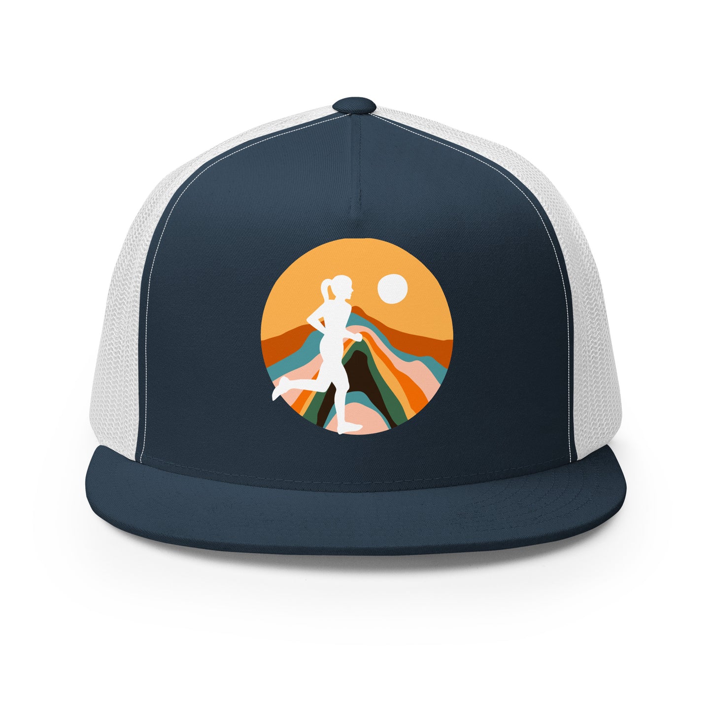Chasing the Sun Printed Trucker Cap