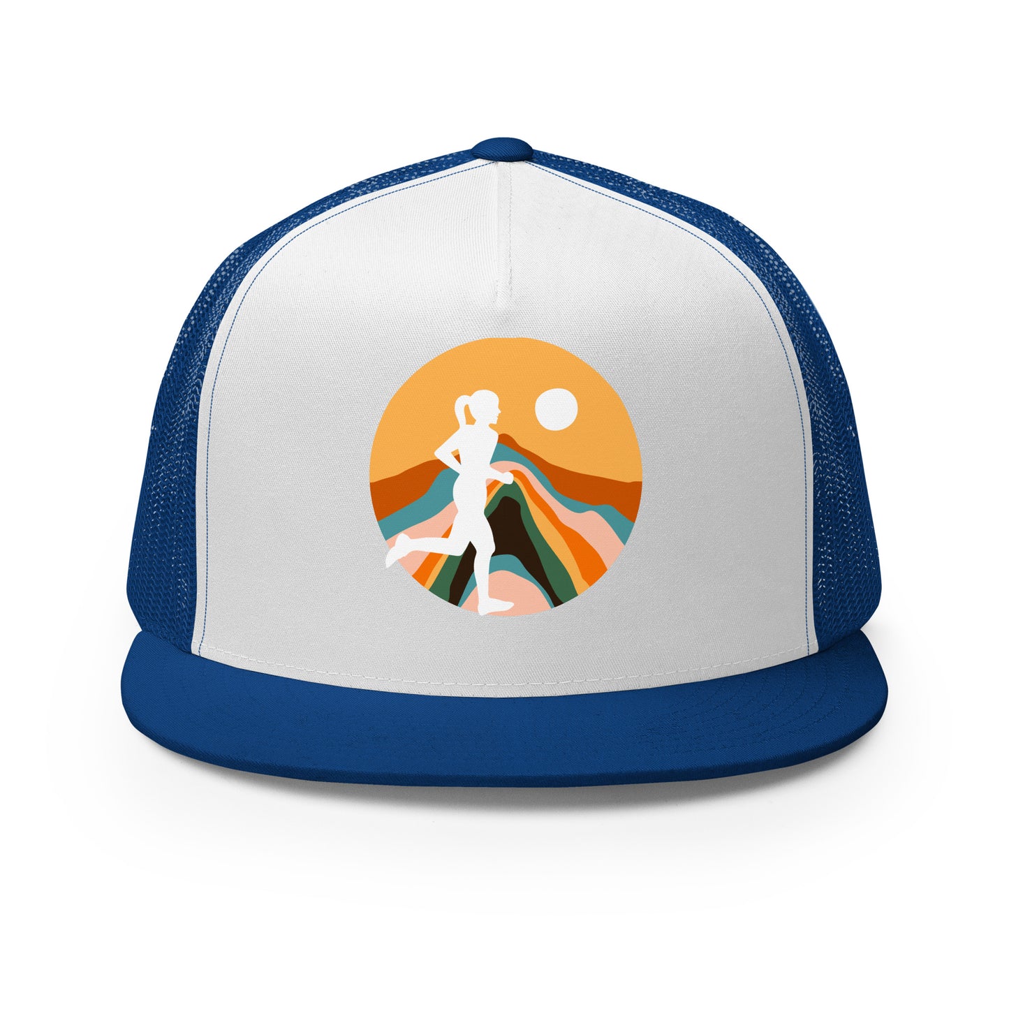 Chasing the Sun Printed Trucker Cap