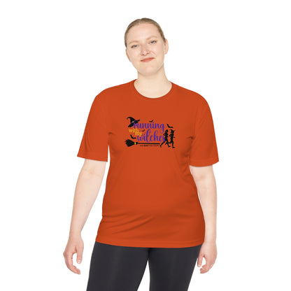 Running With My Witches  Unisex Moisture Wicking Tee