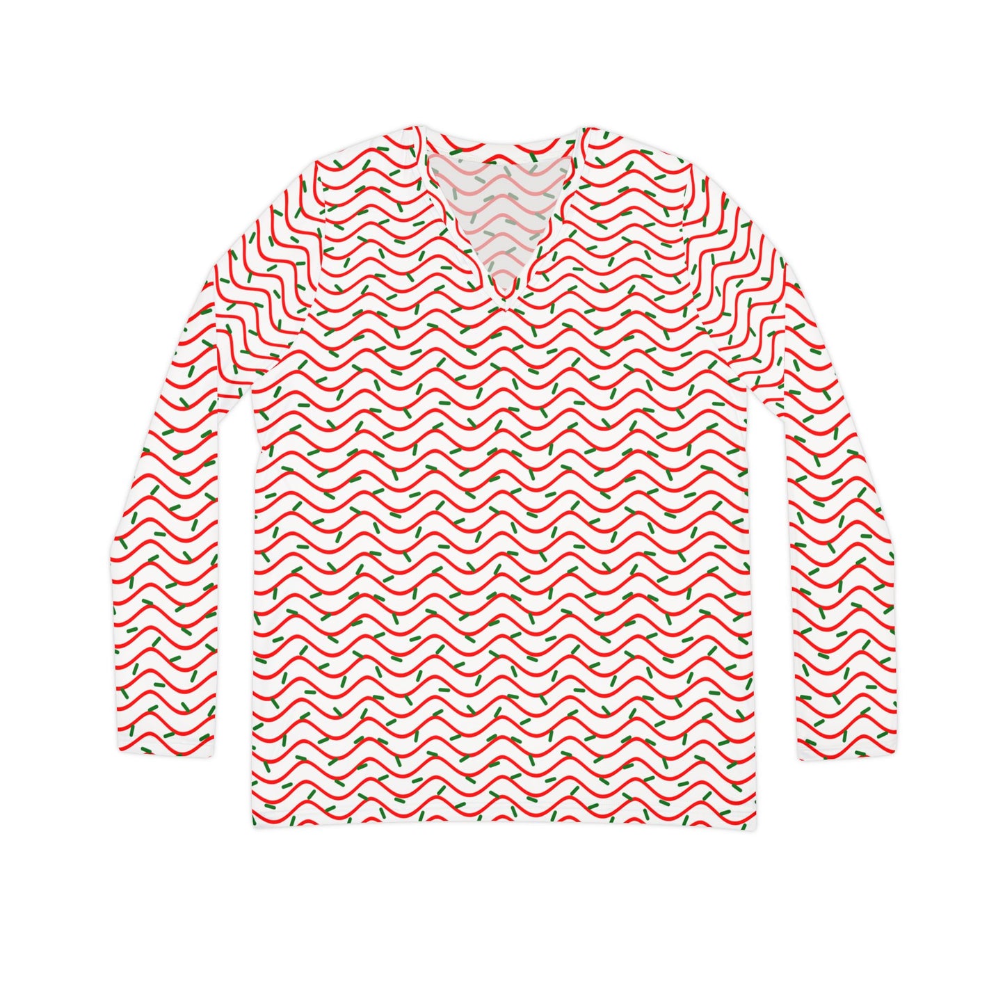 Little Debbie Christmas Tree Women's Long Sleeve Shirt