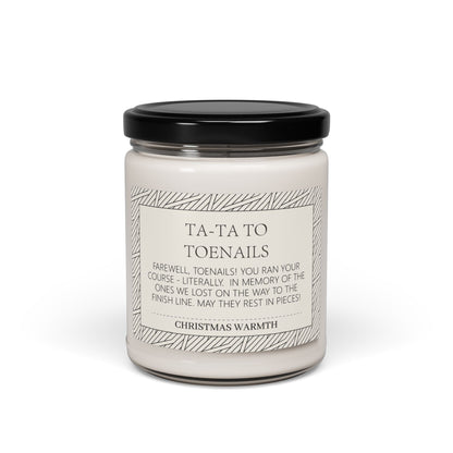 Ta-Ta to Toenails - Scented Soy Candle, 9oz