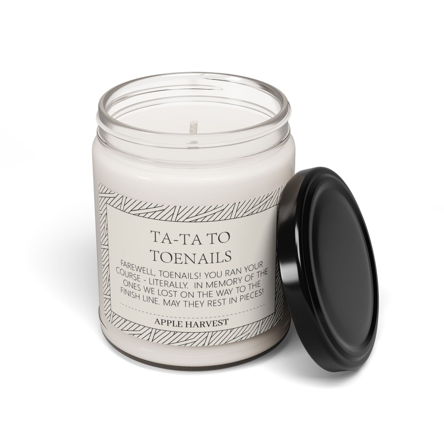 Ta-Ta to Toenails - Scented Soy Candle, 9oz