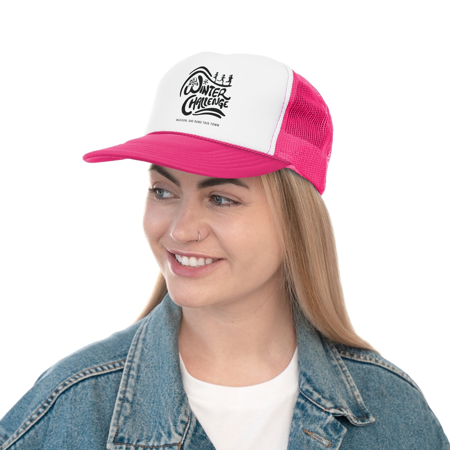 Madison WI Winter Challenge Trucker Hat