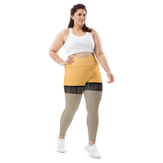 A Christmas Story Leg Lamp Costume Plus Size Leggings