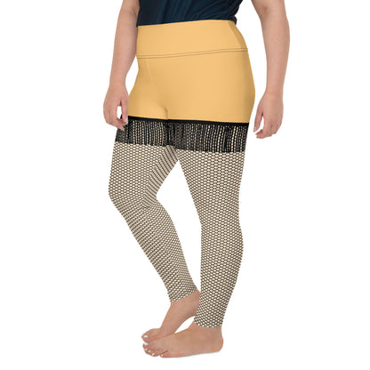 A Christmas Story Leg Lamp Costume Plus Size Leggings