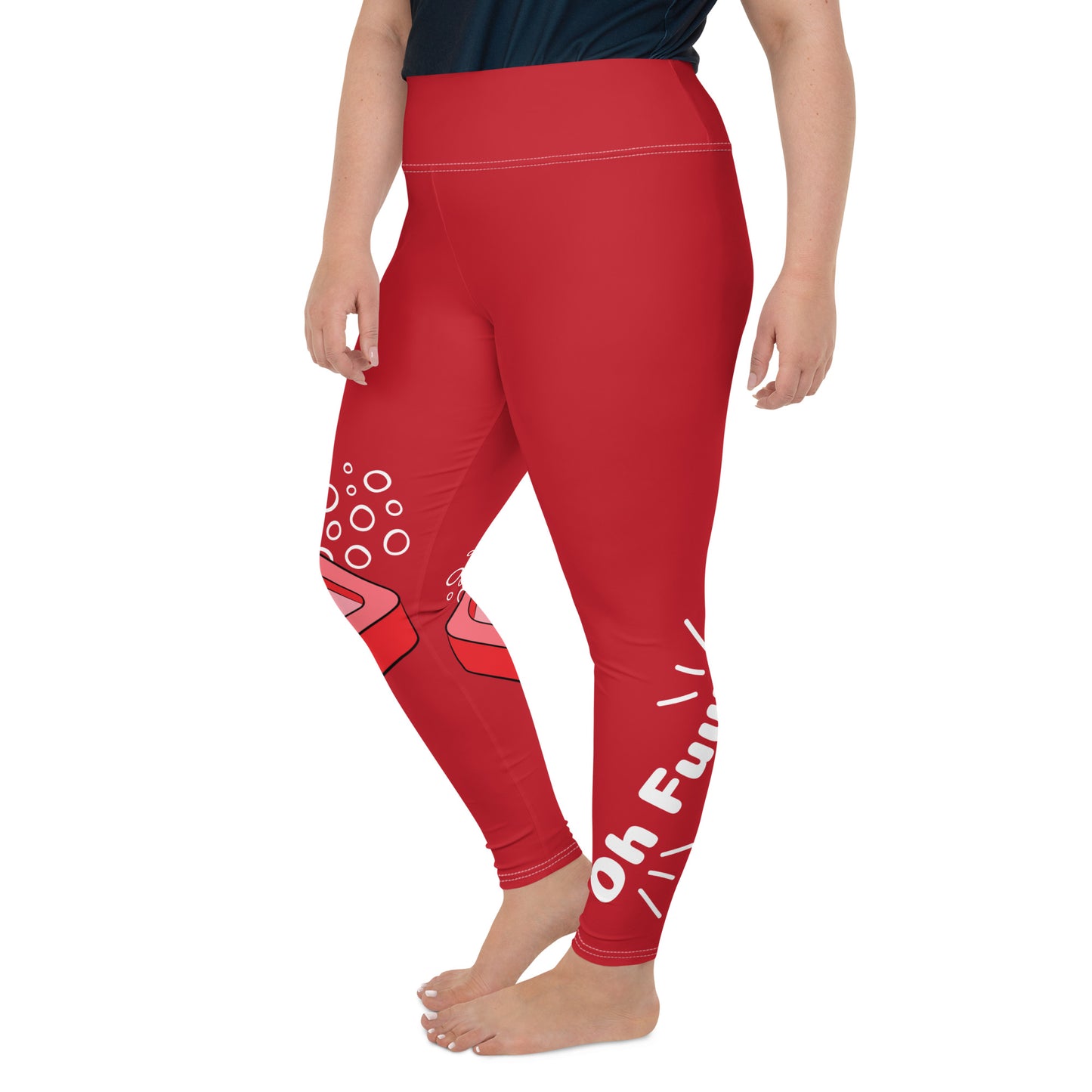 A Christmas Story "Oh Fudge" Costume Plus Size Leggings