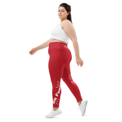 A Christmas Story "Oh Fudge" Costume Plus Size Leggings