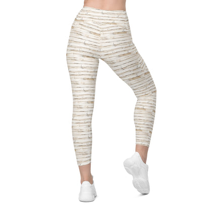 Mummy Wrapped Leggings with Pockets