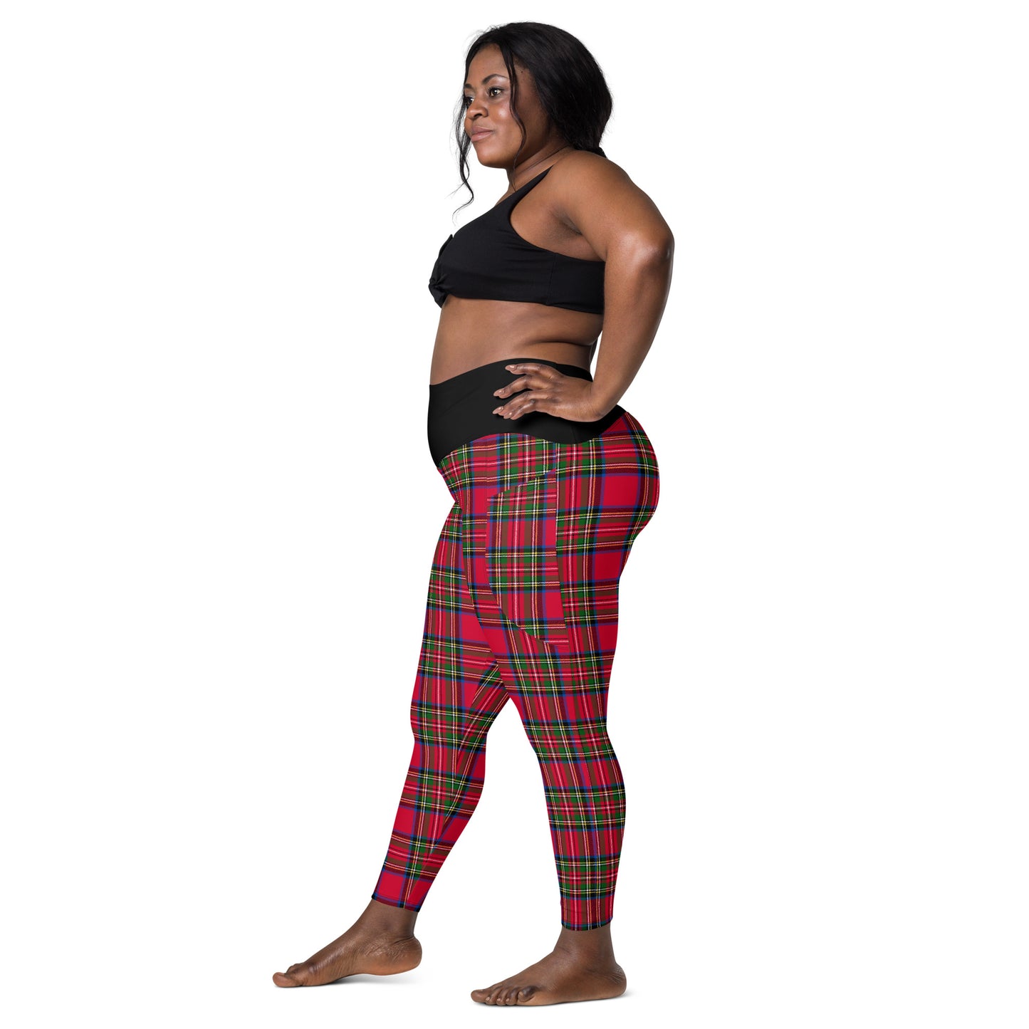 Tartan Trotters Leggings with Pockets