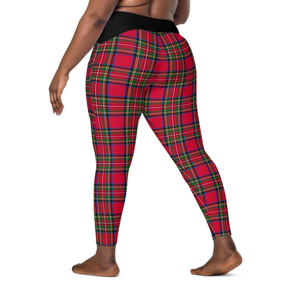Tartan Trotters Leggings with Pockets