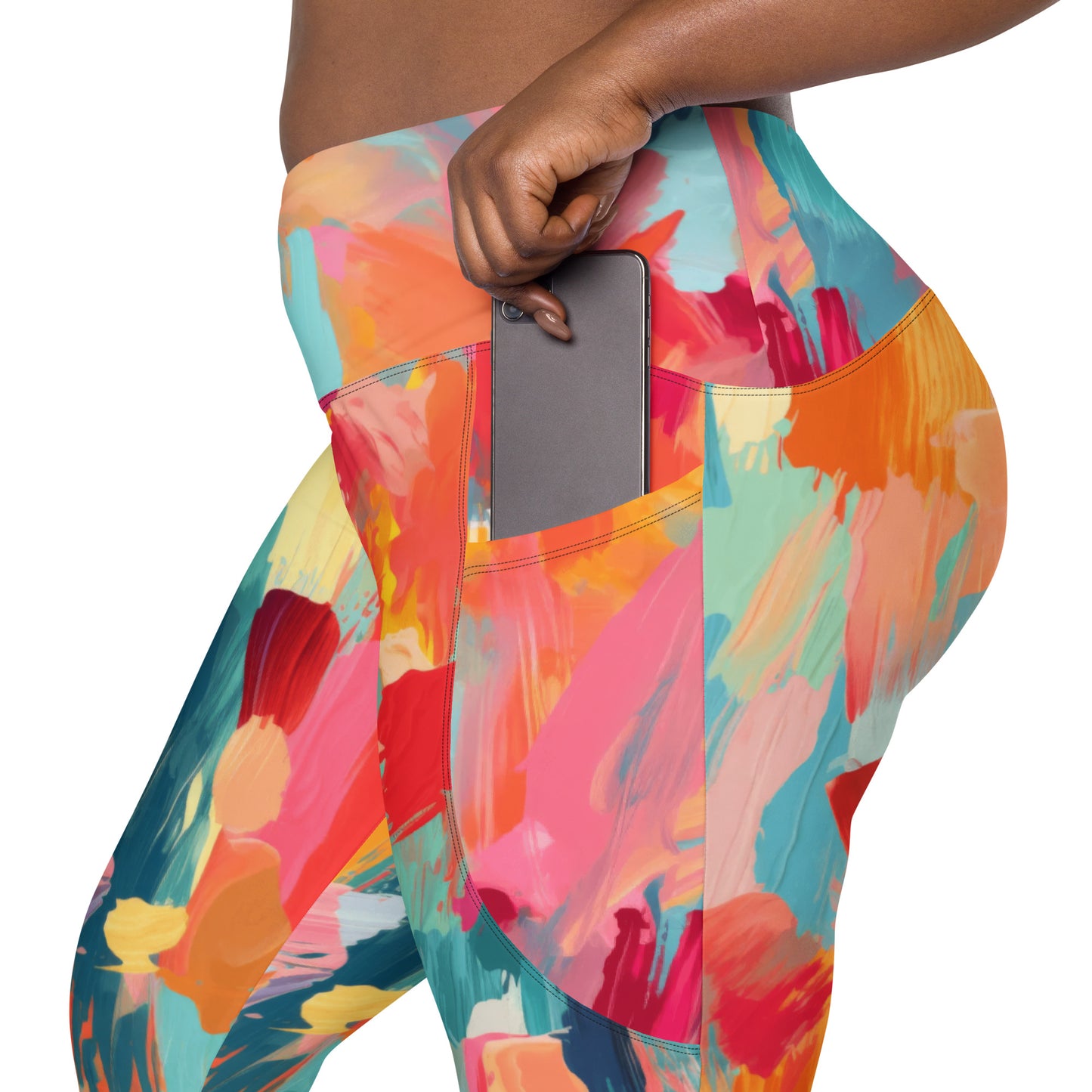 Brush of Luck Leggings with Pockets