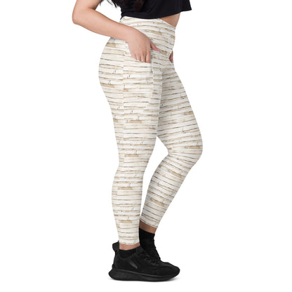 Mummy Wrapped Leggings with Pockets