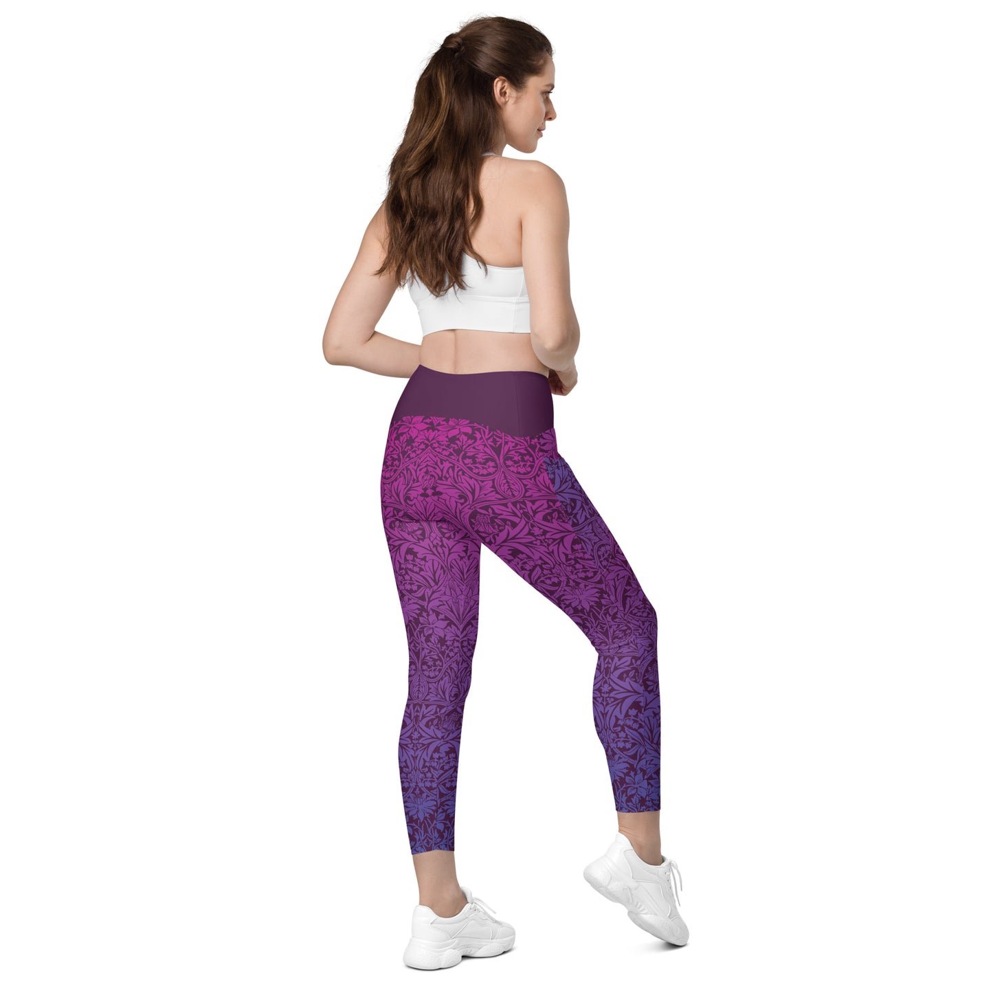 Plum Pacer Leggings with Pockets