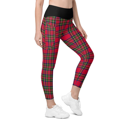 Tartan Trotters Leggings with Pockets