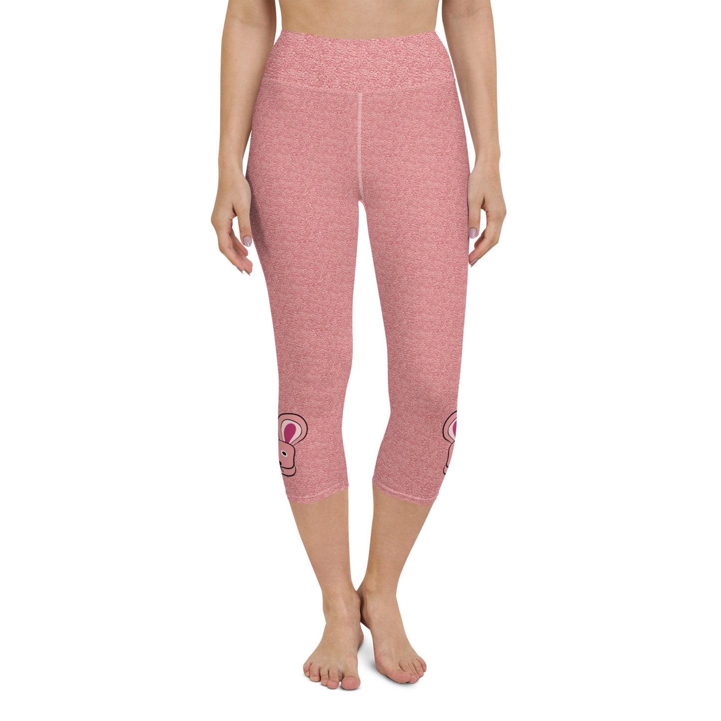 A Christmas Story Pink Nightmare Bunny Costume Capri Leggings
