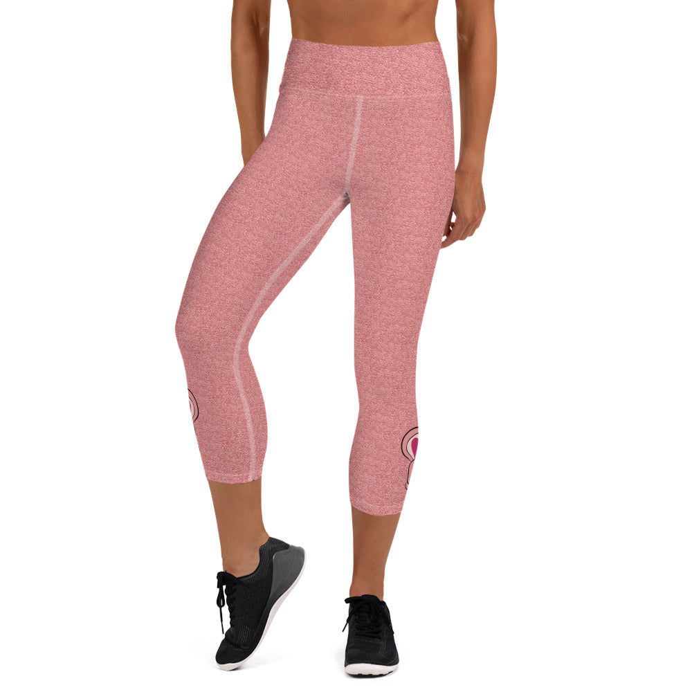 A Christmas Story Pink Nightmare Bunny Costume Capri Leggings