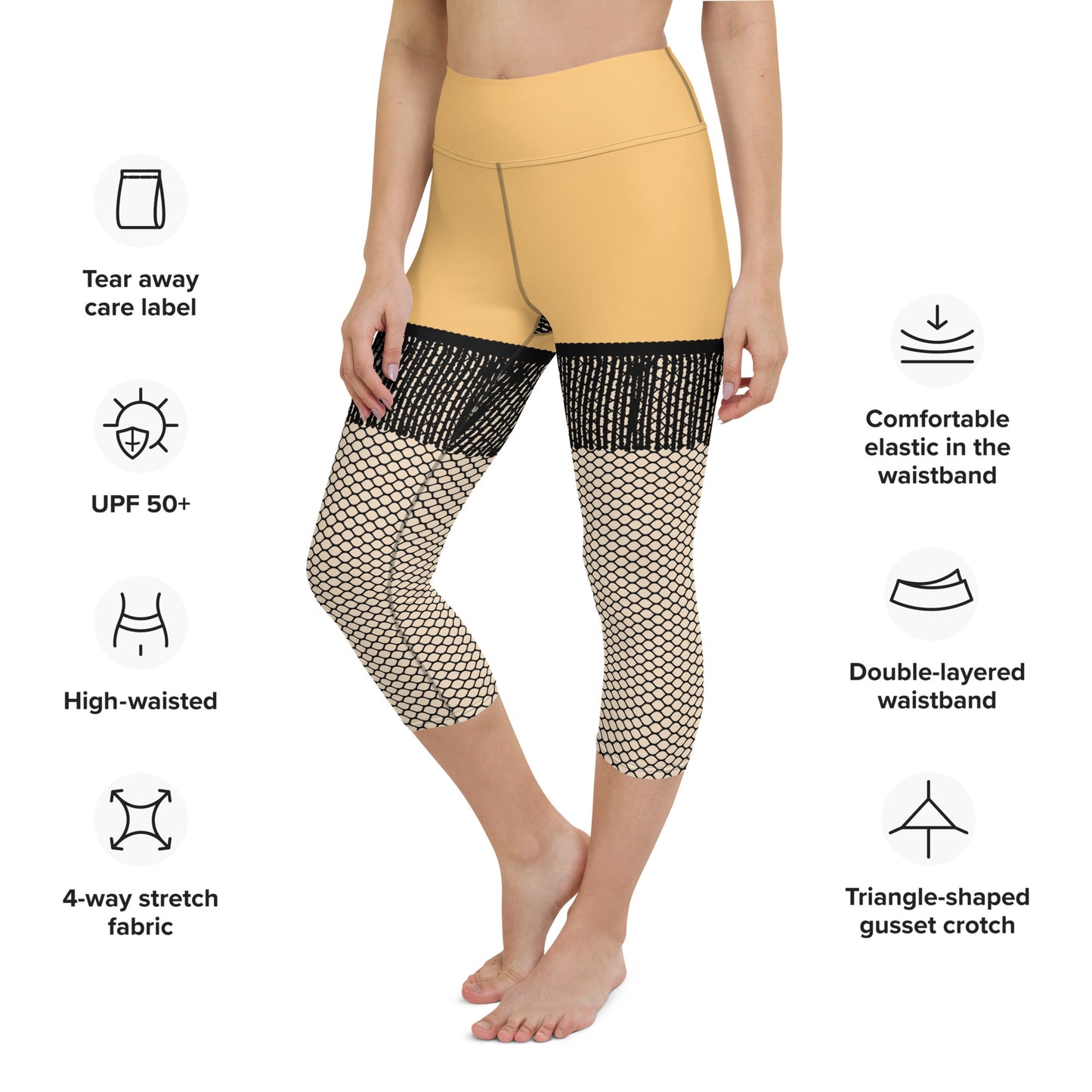 A Christmas Story Leg Lamp Costume Capri Leggings
