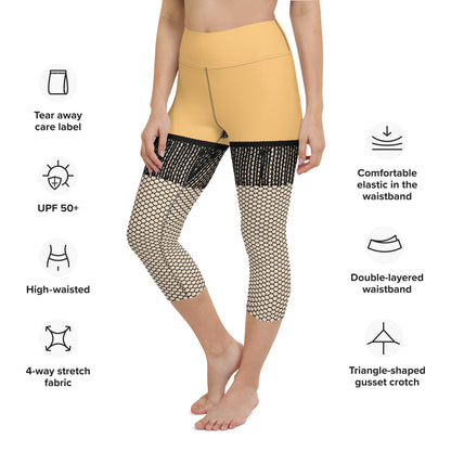 A Christmas Story Leg Lamp Costume Capri Leggings