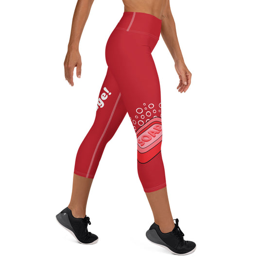 A Christmas Story "Oh Fudge" Capri Leggings