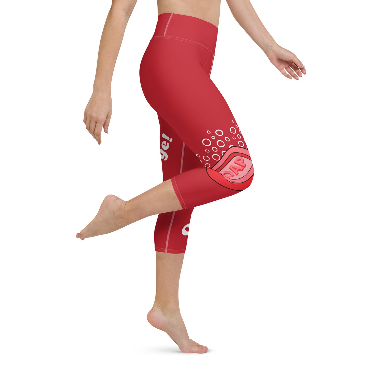 A Christmas Story "Oh Fudge" Capri Leggings