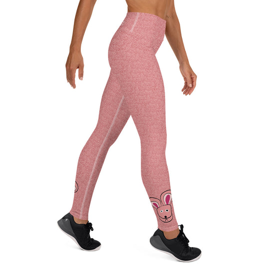 A Christmas Story Pink Nightmare Bunny Costume Leggings