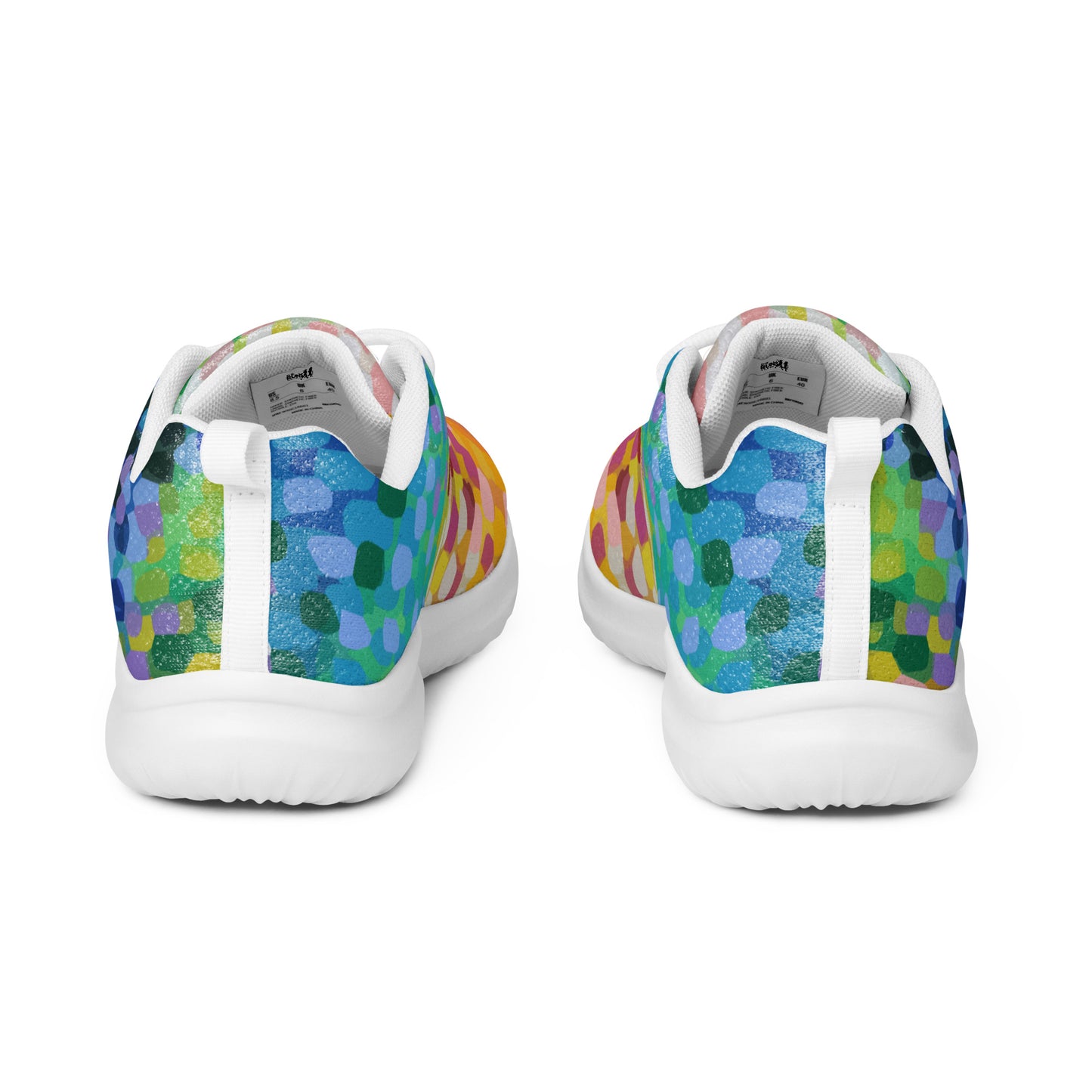 Colorful Confetti Women’s Athletic Shoes