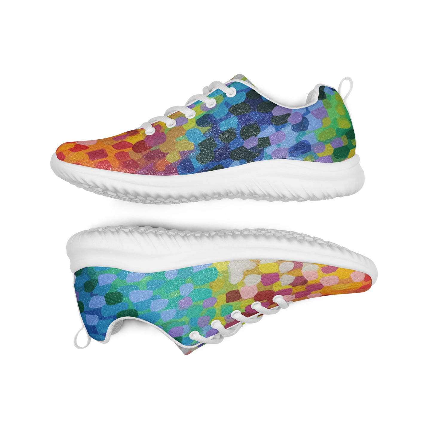 Colorful Confetti Women’s Athletic Shoes