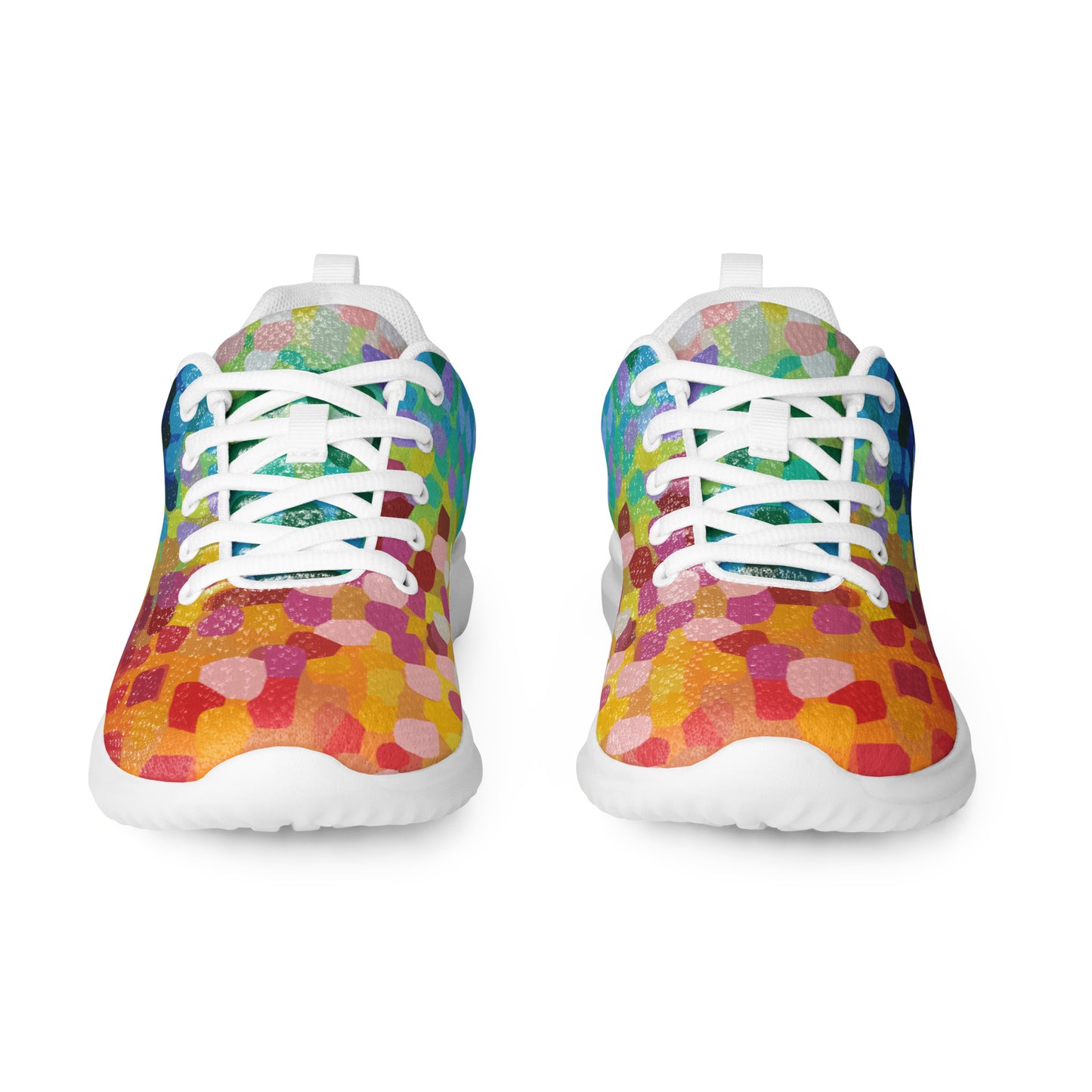 Colorful Confetti Women’s Athletic Shoes