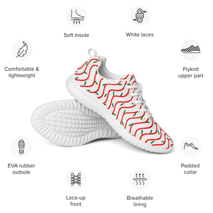 Christmas Tree Cake Women’s Athletic Shoes