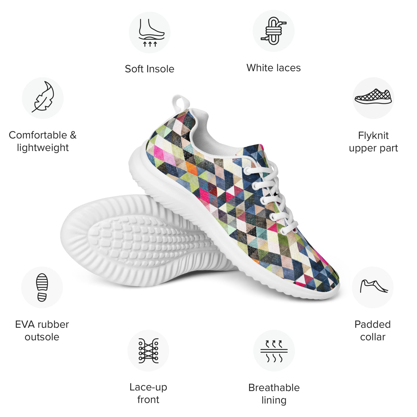 Geo Flow Women’s Athletic Shoes