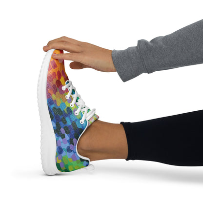Colorful Confetti Women’s Athletic Shoes